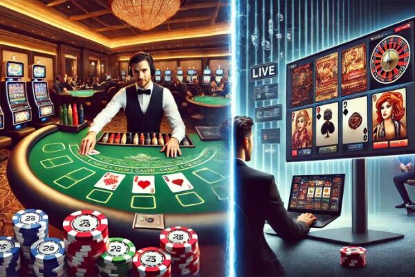 Live Casino vs. Traditional Online Games