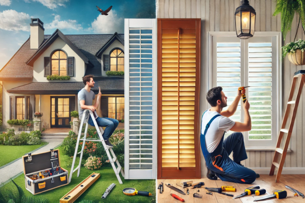 DIY vs Professional Shutter Installation