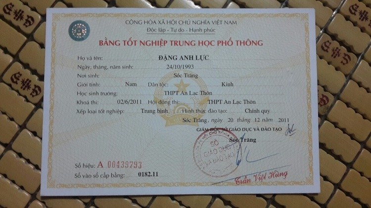 Fake High School Diploma