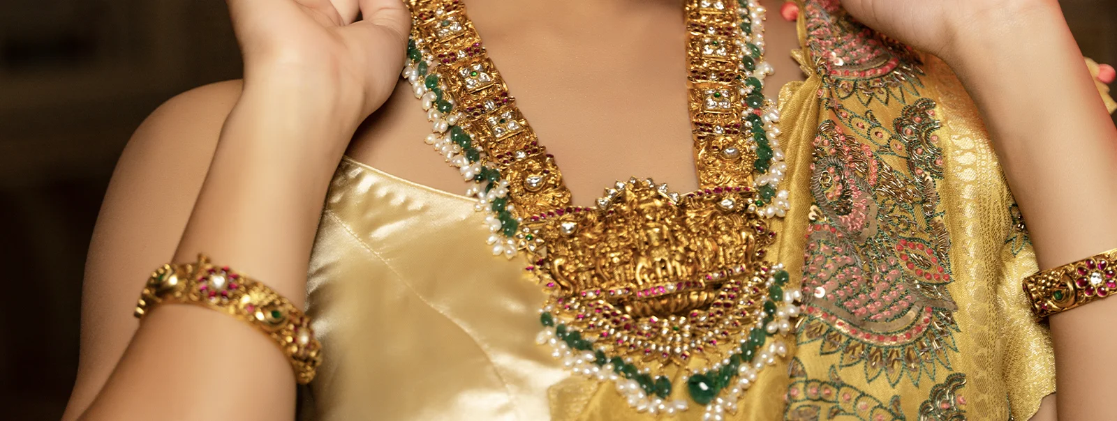 Long Necklaces and Mangalsutras