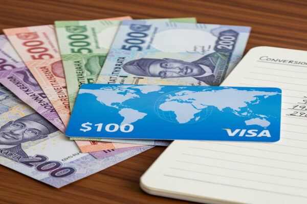 Visa Gift Card $100 to Naira