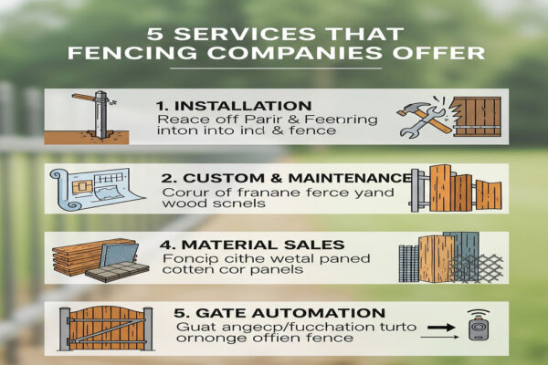 5 Services That Fencing Companies