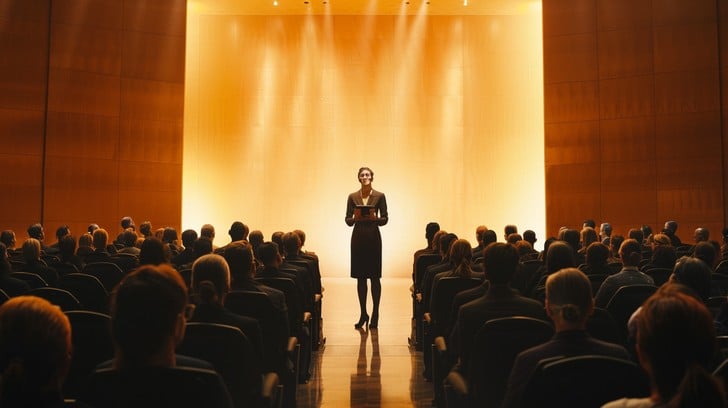 Command the Stage with a Confident