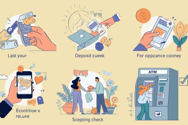 How to Deposit a Check