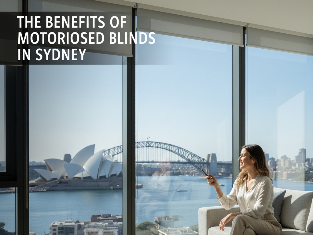 The Benefits of Motorised Blinds