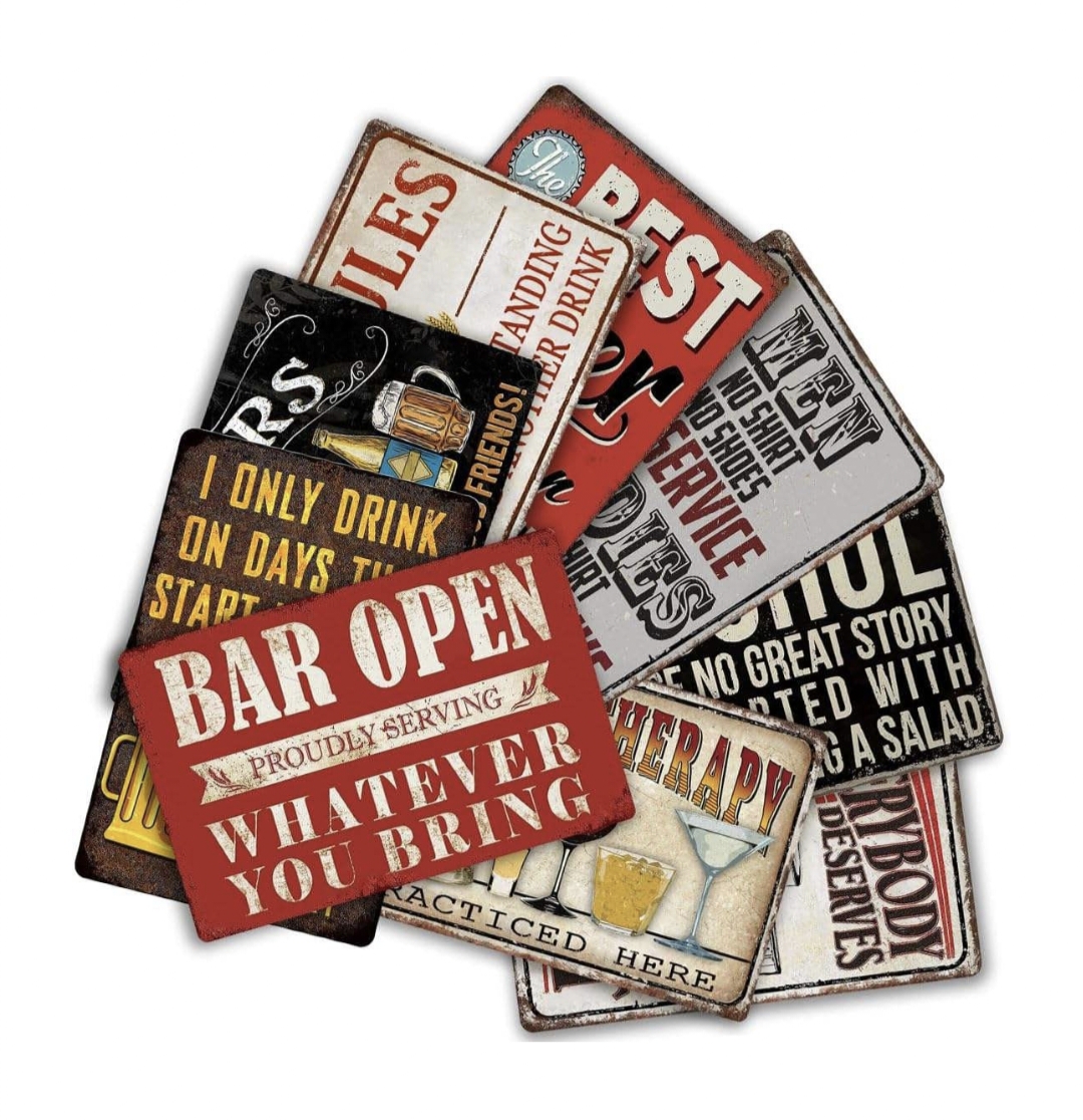 Wholesale Tin Signs: A Blend of