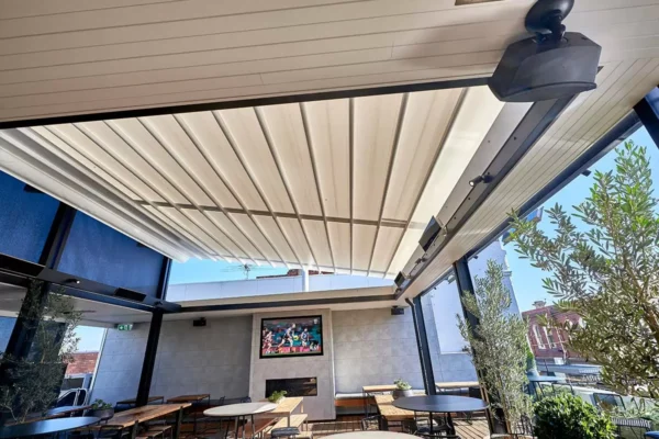 Outdoor Space in Sydney with a Retractable Roof
