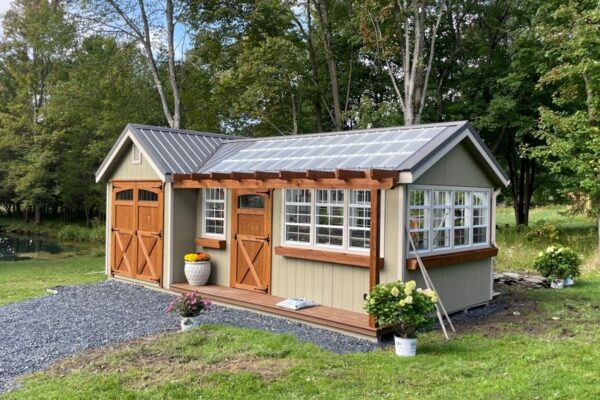 Smart Greenhouse Shed Layouts for Small Yards