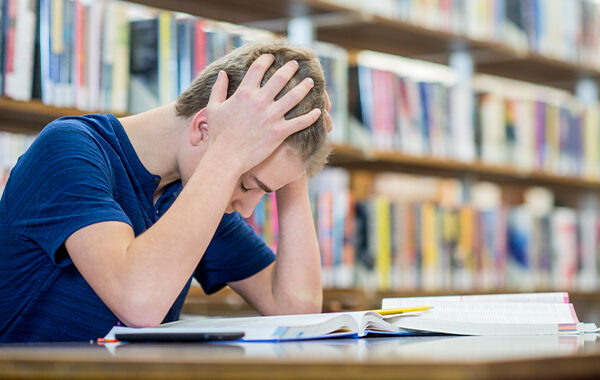 Teen Struggling with Stress and Anxiety