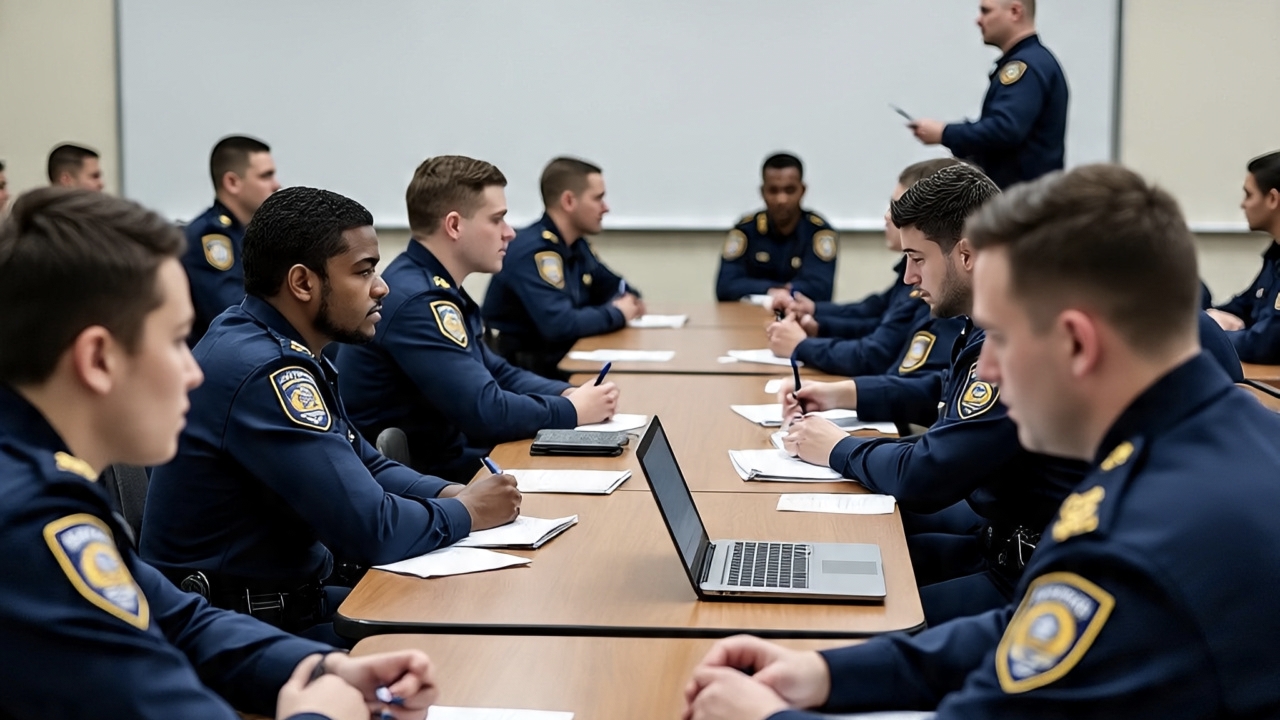 A Day in the Life of Police Academy Cadets