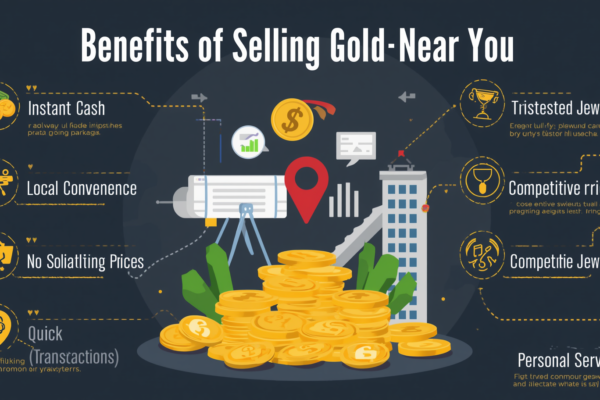 The Benefits of Selling Gold Near