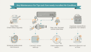 Key Maintenance Tips for Your Newly Installed AC