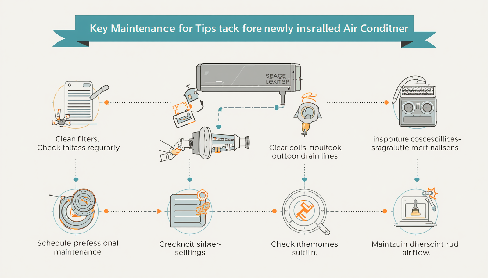 Key Maintenance Tips for Your Newly Installed AC