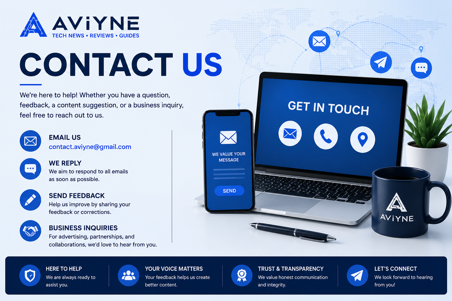 Contact Aviyne